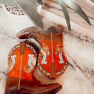 vintage girls cowgirl western boots 🌟